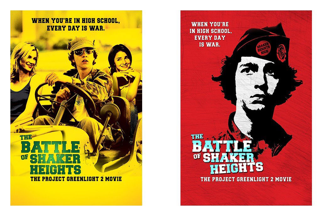 The Battle of Shaker Heights Poster Layouts 2