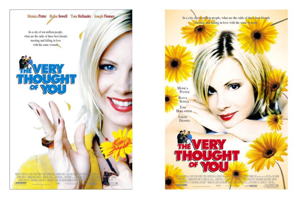 The Very Thought of You Poster Layouts 1